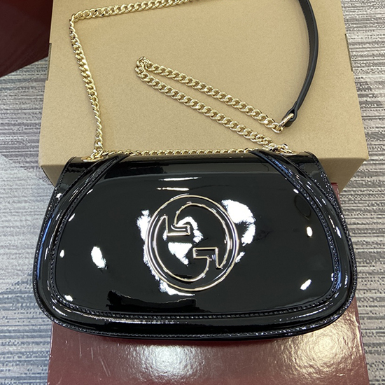 Gucci Blondie small shoulder bag 815715 Black
