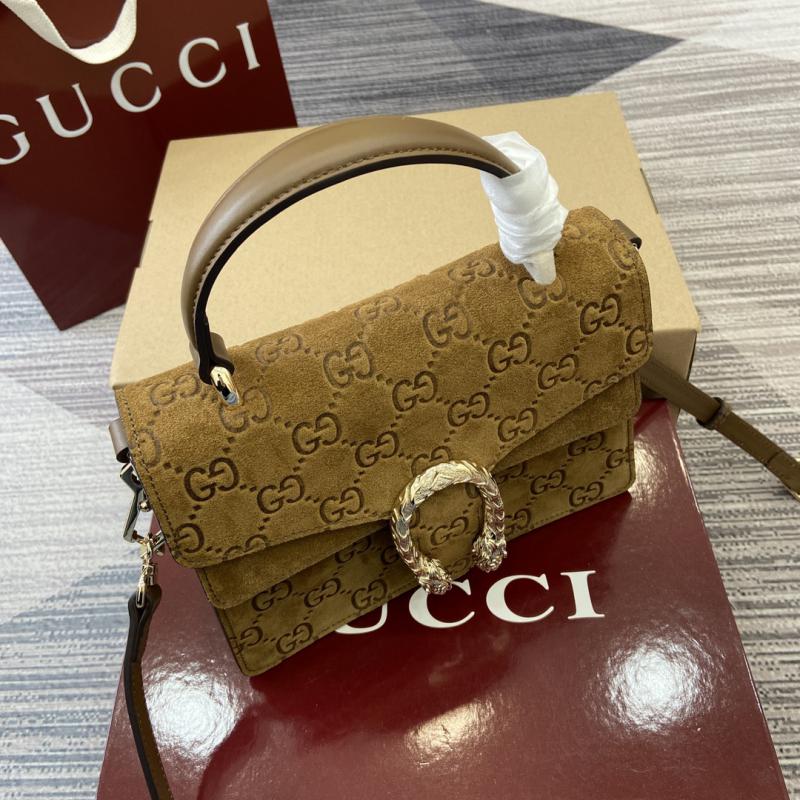 Gucci Dionysus mini top handle bag 813400 Brown