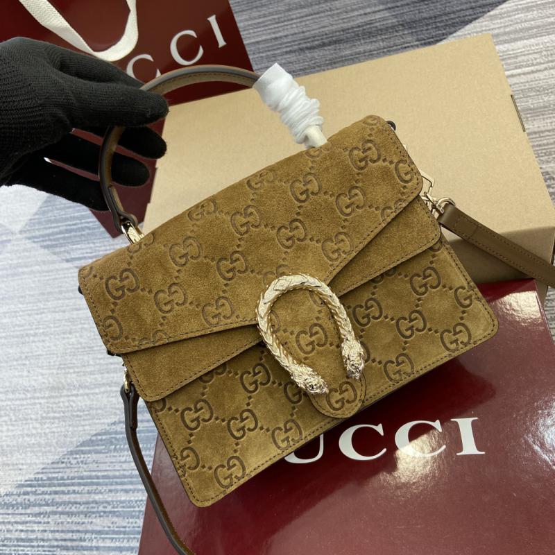 Gucci Dionysus mini top handle bag 813400 Brown