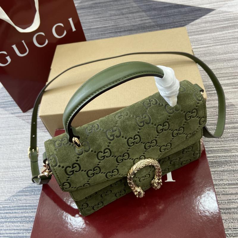 Gucci Dionysus mini top handle bag 813400 Green