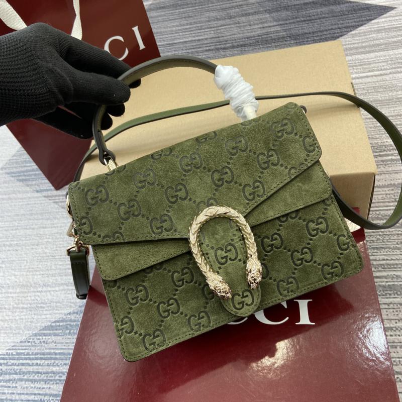 Gucci Dionysus mini top handle bag 813400 Green