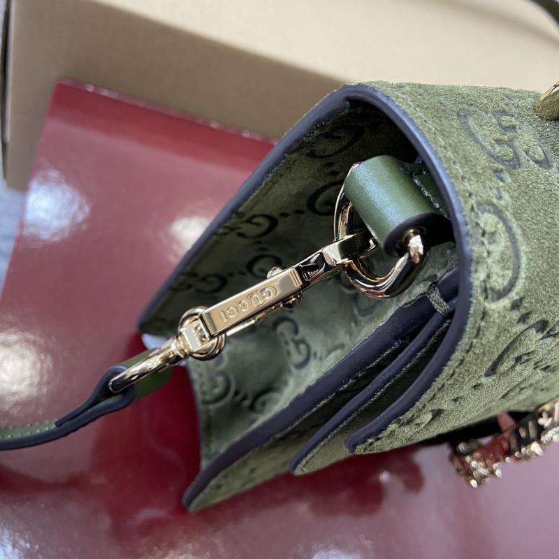 Gucci Dionysus mini top handle bag 813400 Green