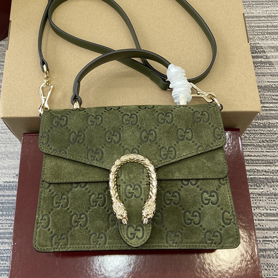 Gucci Dionysus mini top handle bag 813400 Green