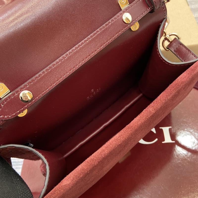 Gucci Dionysus mini top handle bag 813400 Red