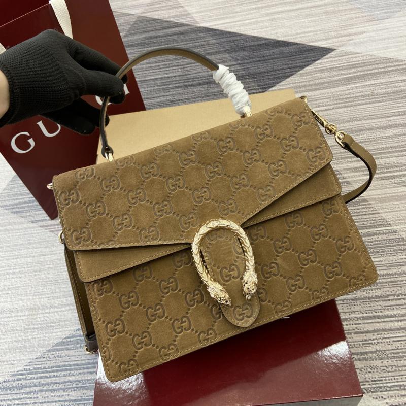 Gucci Dionysus small top handle bag 813399 Brown