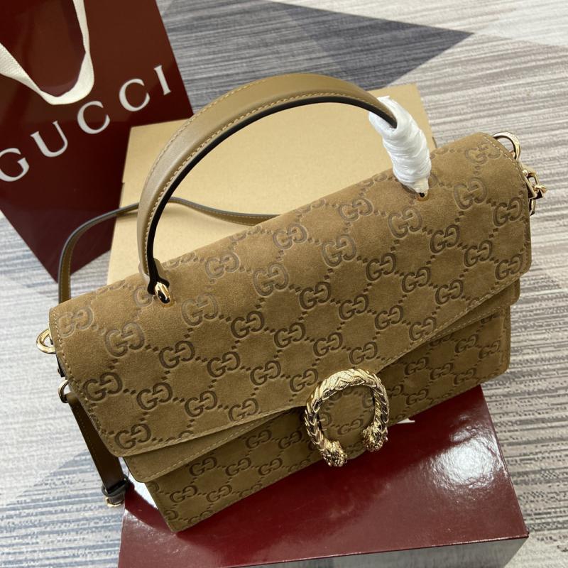 Gucci Dionysus small top handle bag 813399 Brown