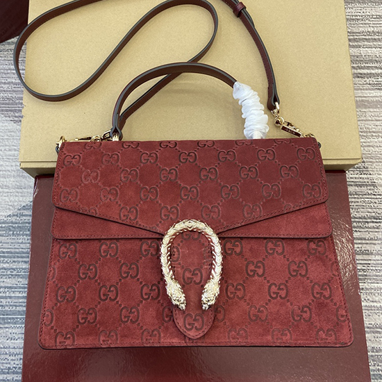 Gucci Dionysus small top handle bag 813399 Red