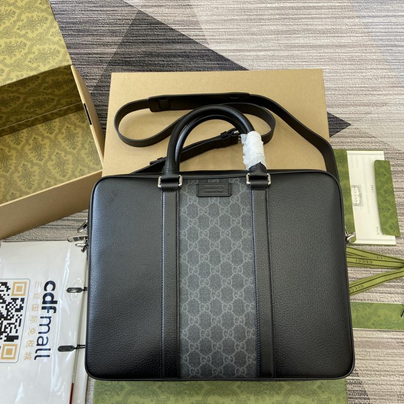 Gucci Medium GG briefcase with tag 795461