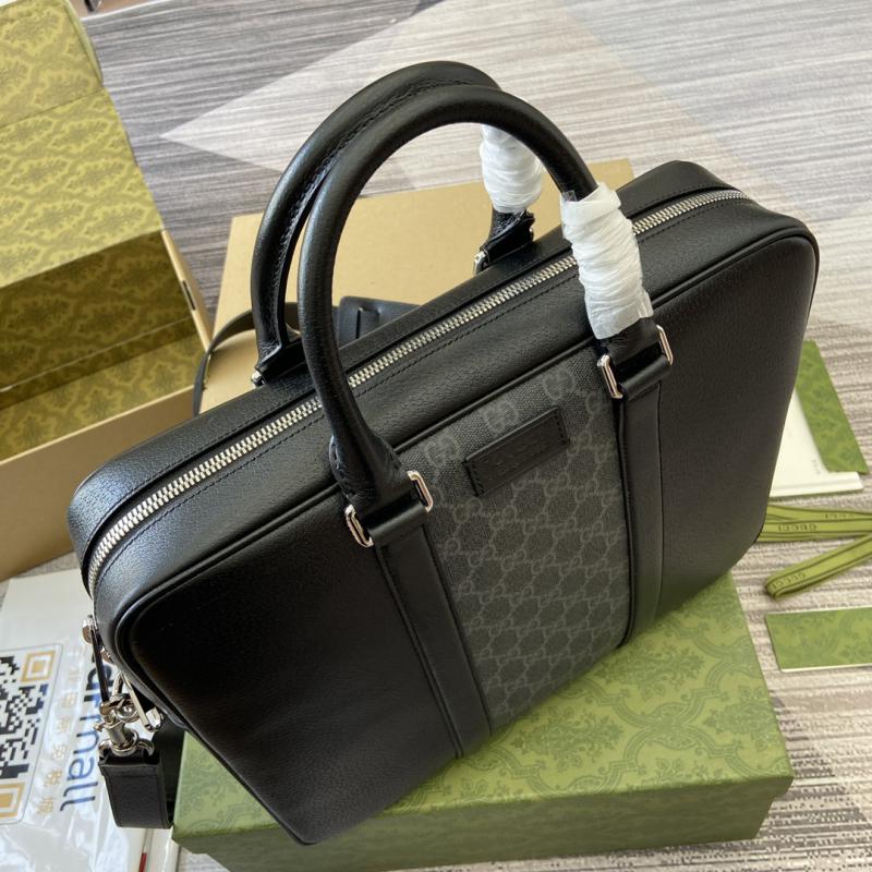 Gucci Medium GG briefcase with tag 795461