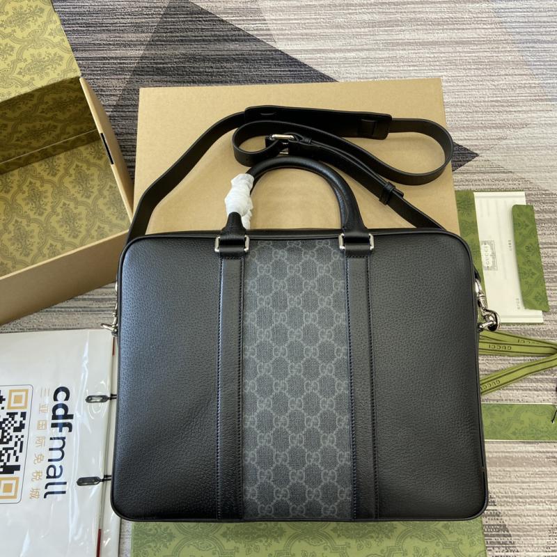 Gucci Medium GG briefcase with tag 795461