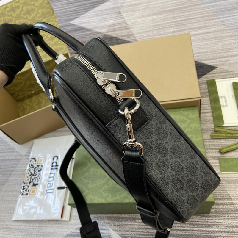 Gucci Medium GG briefcase with tag 795461
