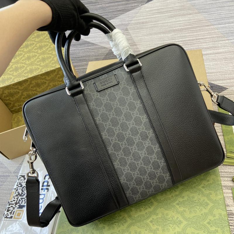 Gucci Medium GG briefcase with tag 795461