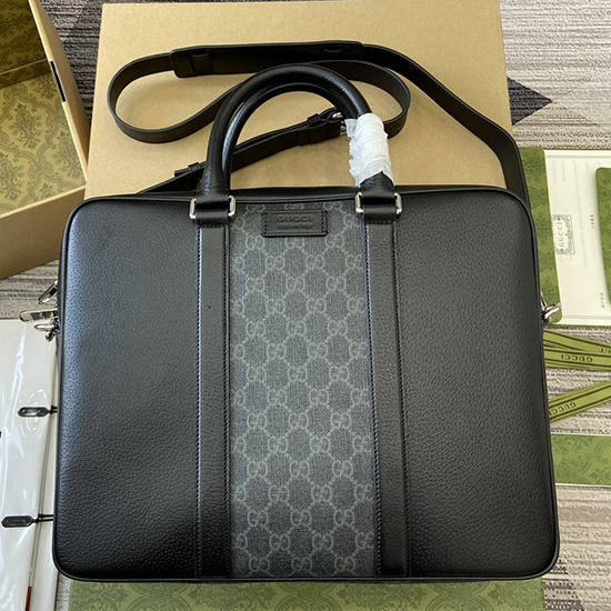 Gucci Medium GG briefcase with tag 795461