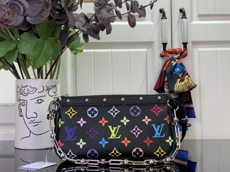 LV x TM Pochette Accessoires M13404 Black