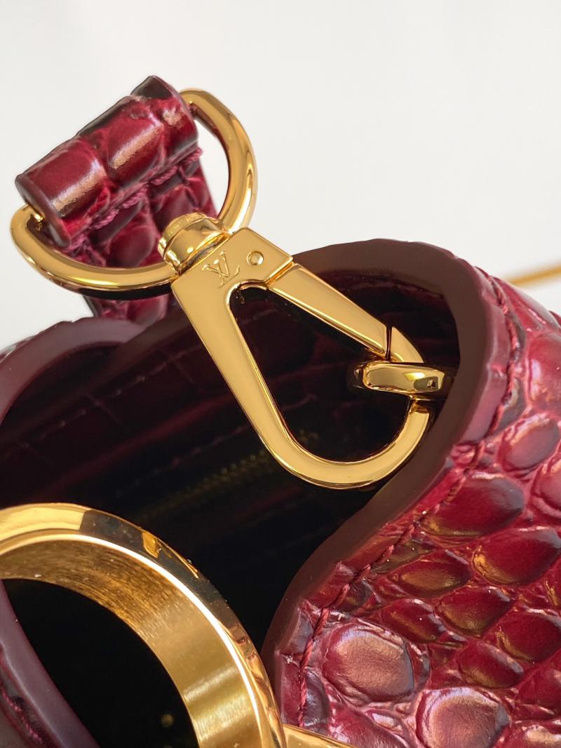 Louis Vuitton Capucines BB N92173 Burgundy