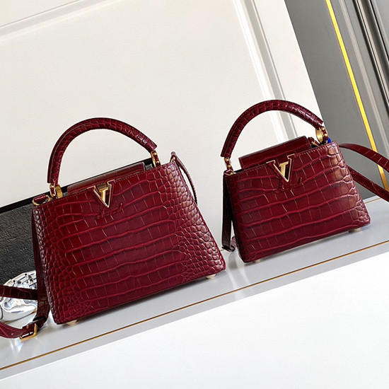 Louis Vuitton Capucines BB N92173 Burgundy