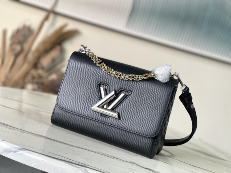 Louis Vuitton Twist MM Slim M13118 Black
