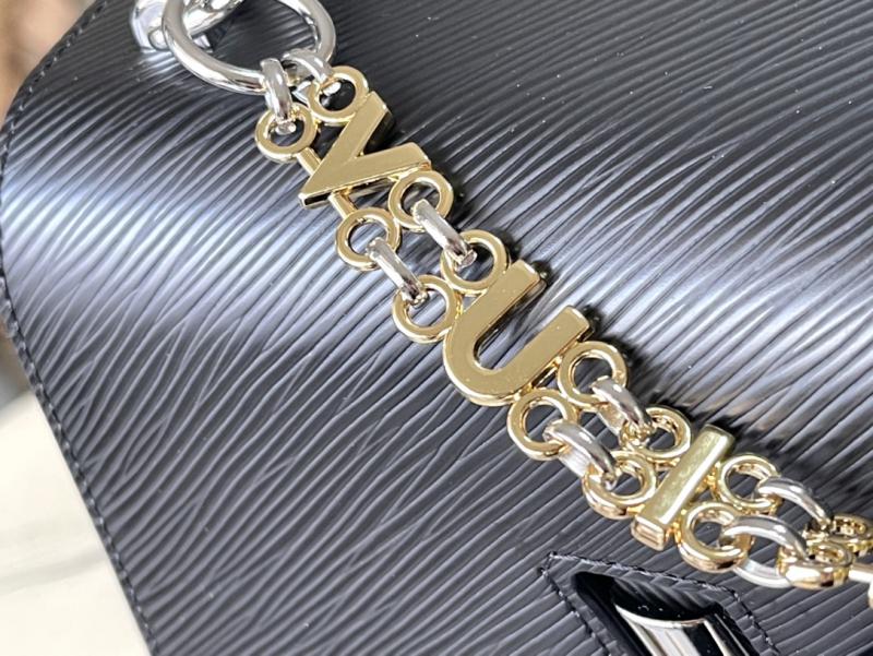 Louis Vuitton Twist MM Slim M13118 Black