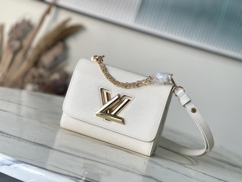 Louis Vuitton Twist MM Slim M13118 White