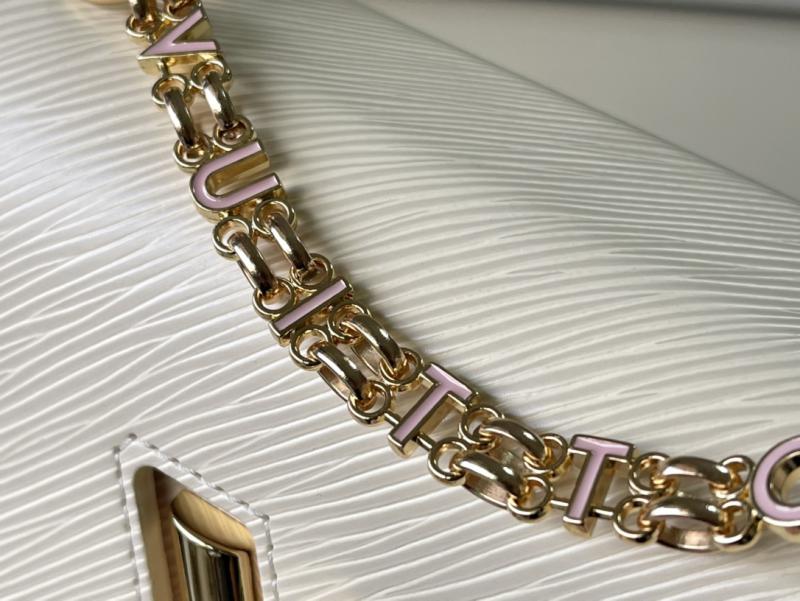 Louis Vuitton Twist MM Slim M13118 White