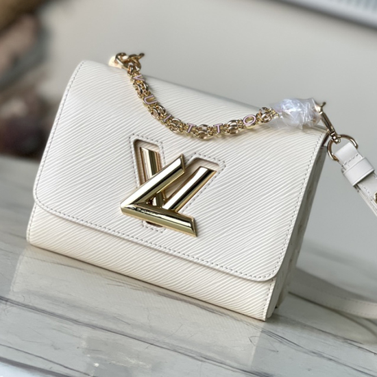 Louis Vuitton Twist MM Slim M13118 White