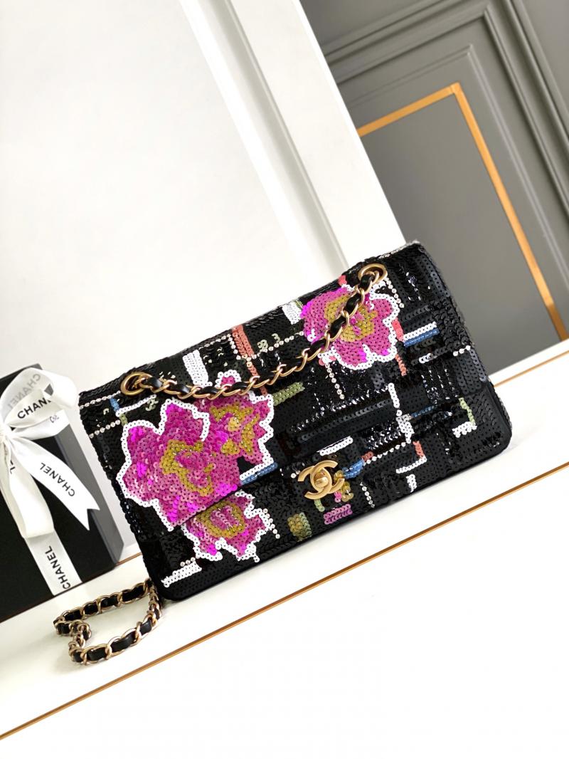Medium Chanel Sequins Flap Bag AS2509