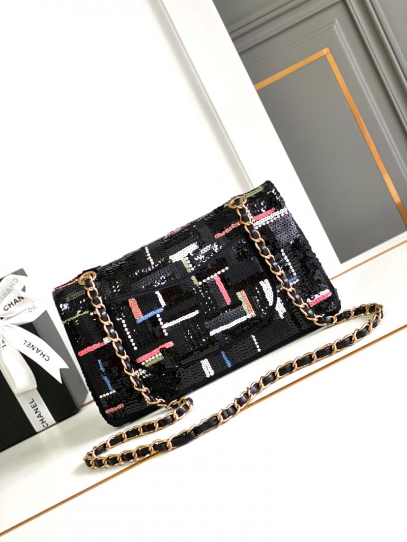 Medium Chanel Sequins Flap Bag AS2509
