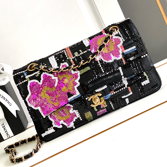 Medium Chanel Sequins Flap Bag AS2509