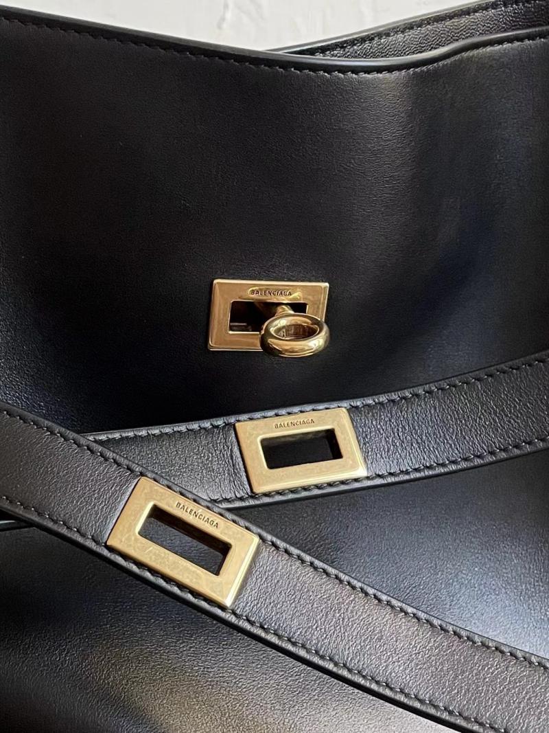 Balenciaga Bel Air Large Hobo Bag Black 805758