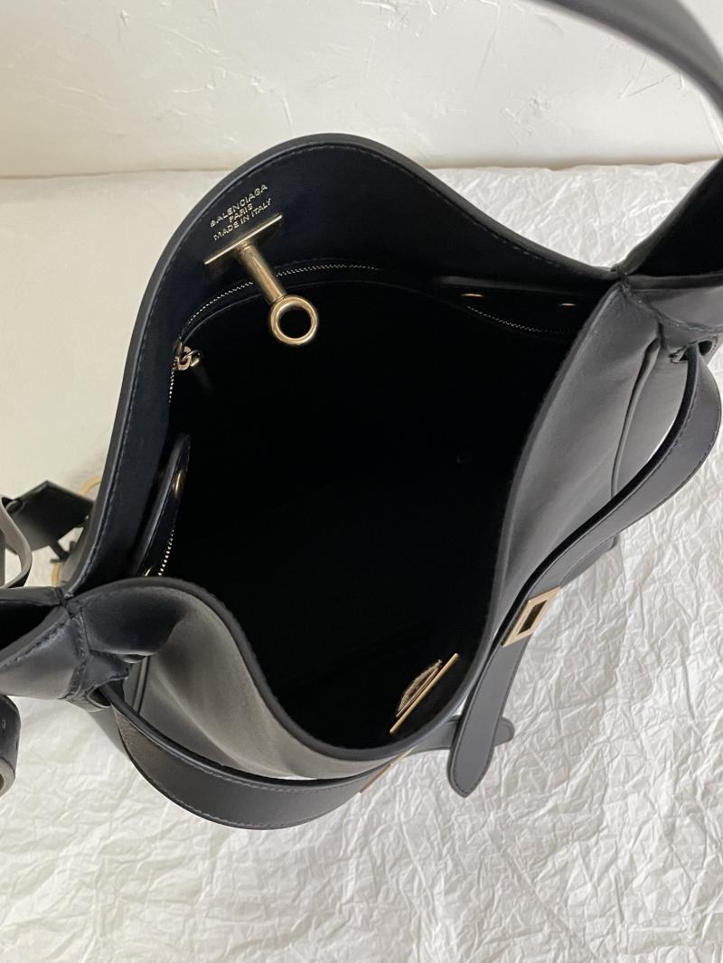 Balenciaga Bel Air Small Hobo Bag Black 811018
