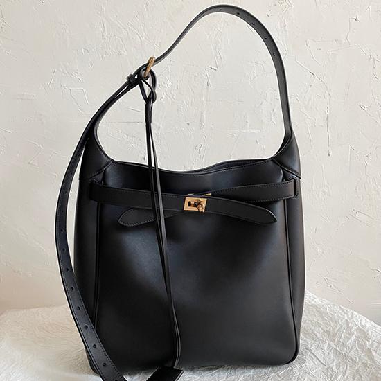 Balenciaga Bel Air Small Hobo Bag Black 811018