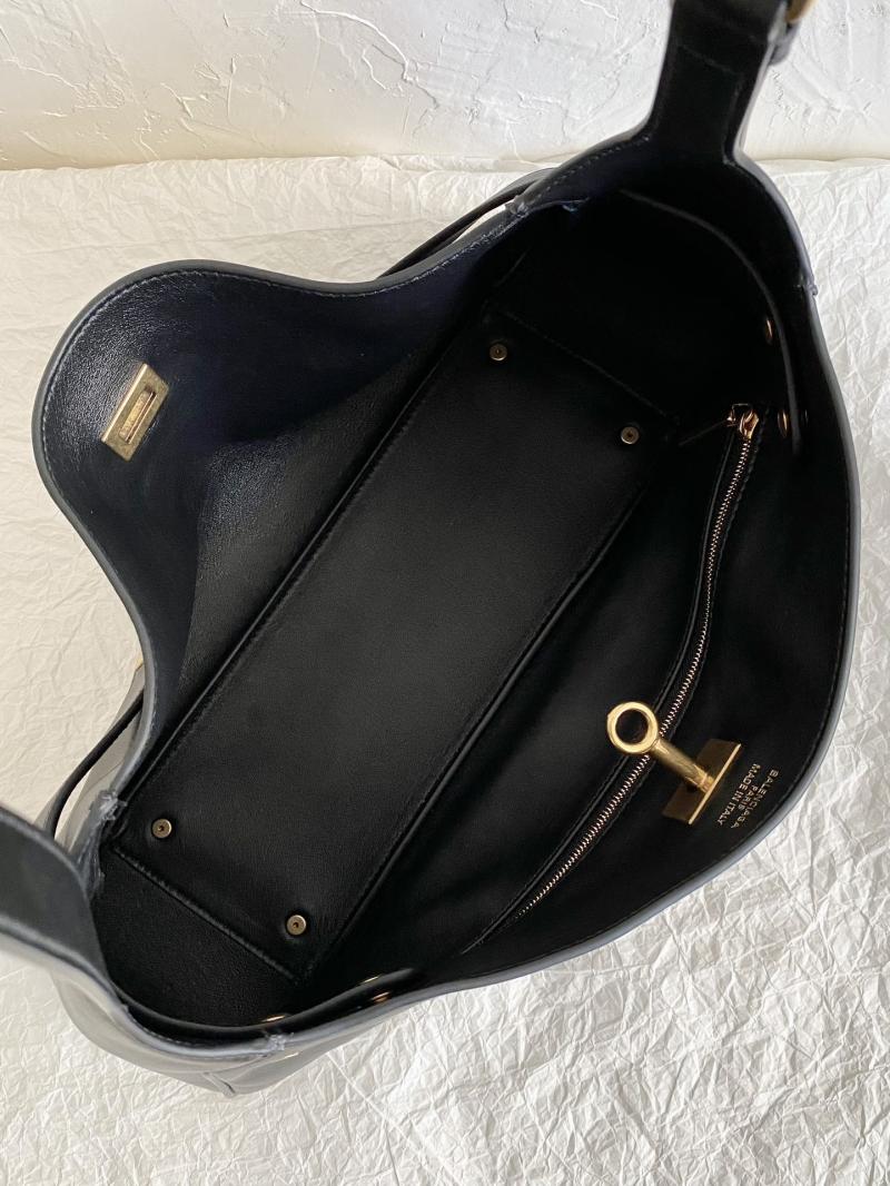 Balenciaga Bel Air Small Shoulder Bag Black 810680