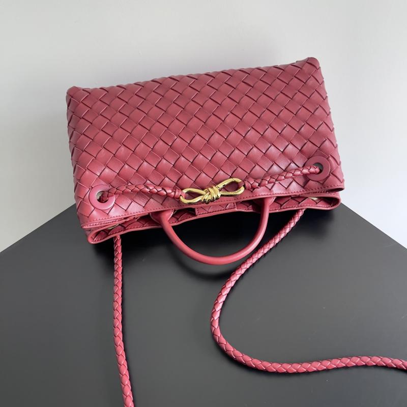 Bottega Veneta East-West Andiamo Red 754990