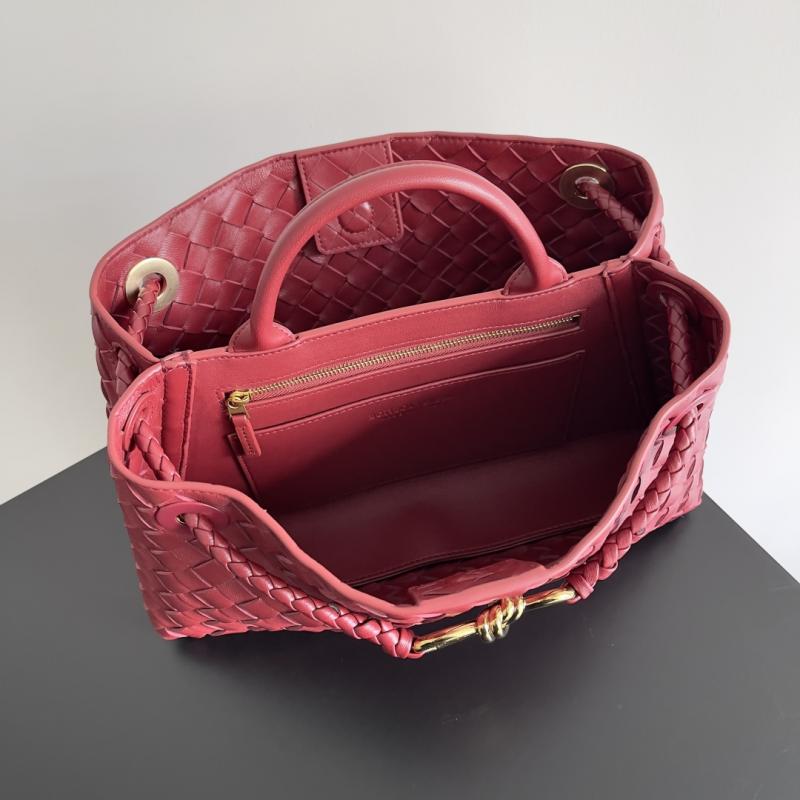 Bottega Veneta East-West Andiamo Red 754990