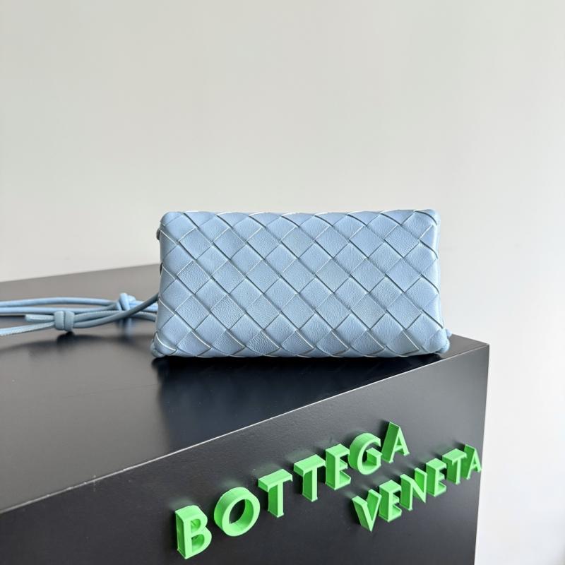 Bottega Veneta Intrecciato Concert Pouch Blue 794258