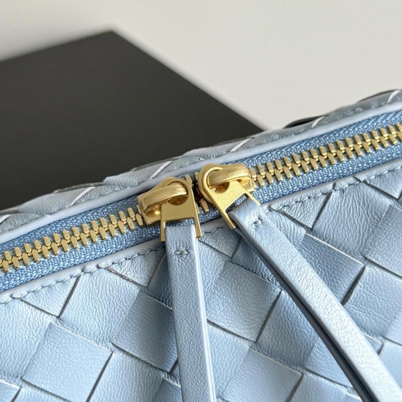 Bottega Veneta Intrecciato Concert Pouch Blue 794258