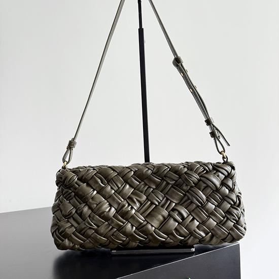 Bottega Veneta Kalimero Cha-Cha Kaki 785780