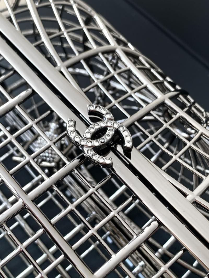 Chanel Birdcage Minaudiere AS5495 Black