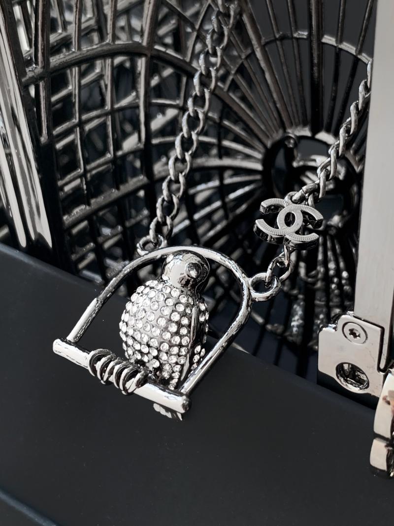 Chanel Birdcage Minaudiere AS5495 Black