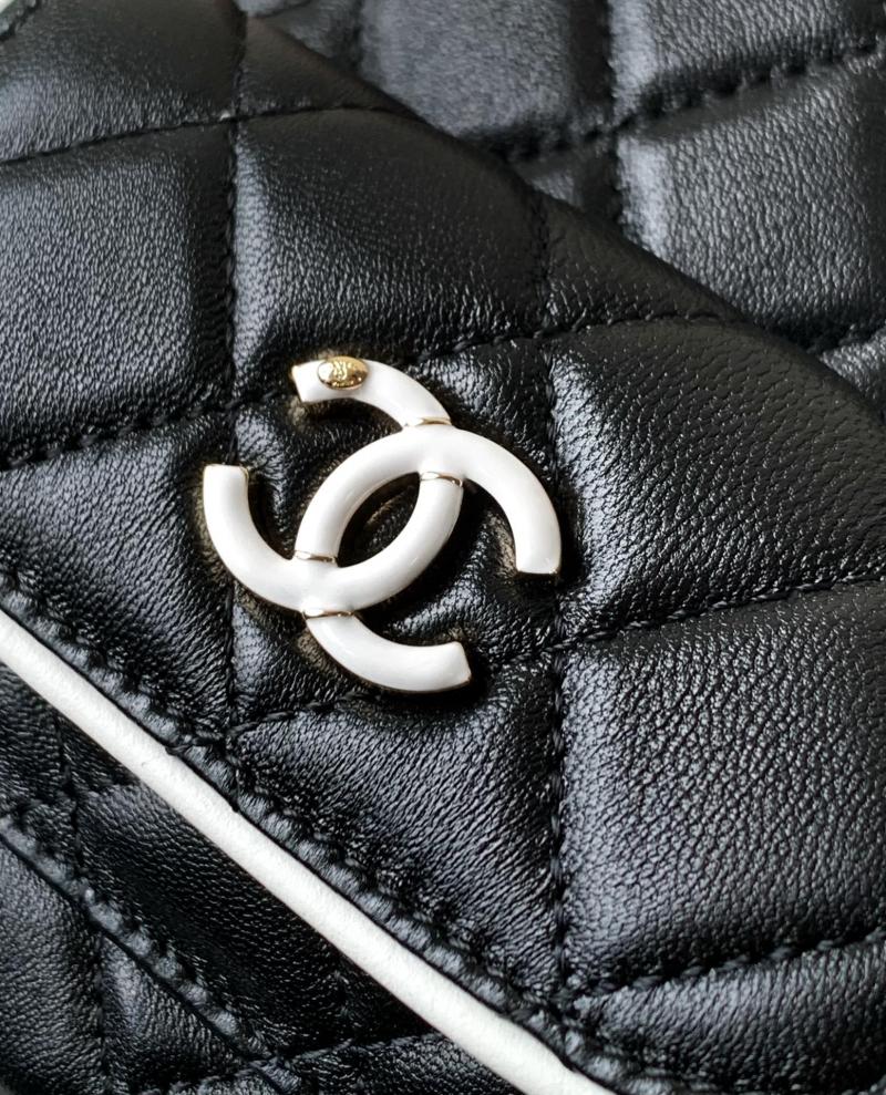 Chanel Lambskin Mini Backpack Black AP3753