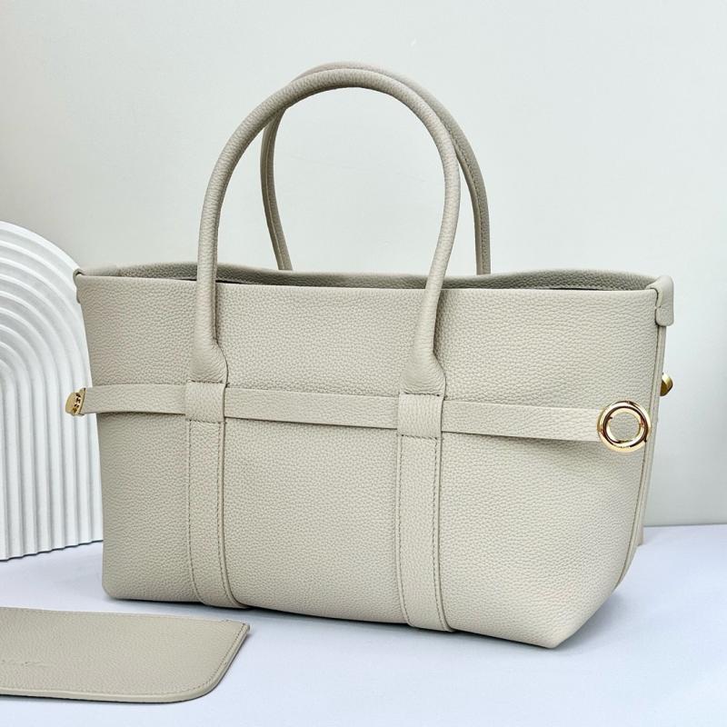 Loro Piana Ghiera Shopper Small Light Travertine FAO7473