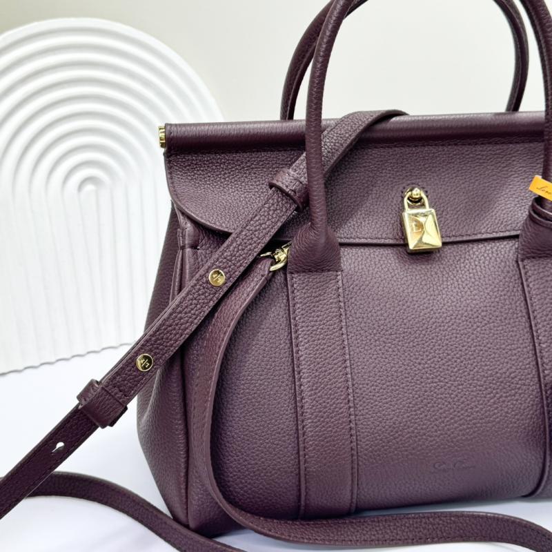Loro Piana Loom bag L25 Burgundy FAO2680