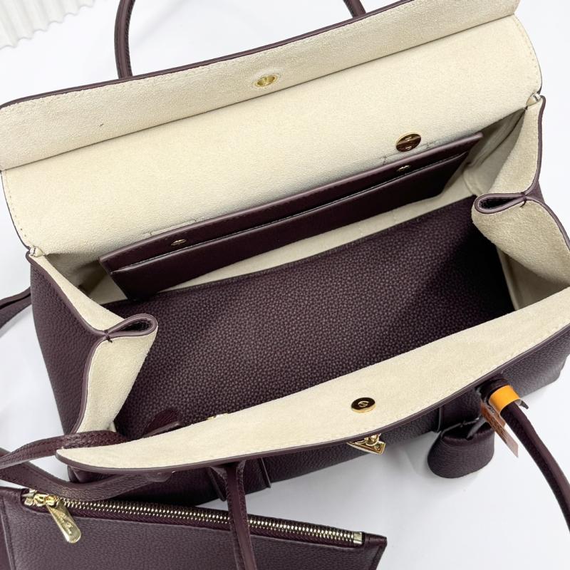 Loro Piana Loom bag L25 Burgundy FAO2680