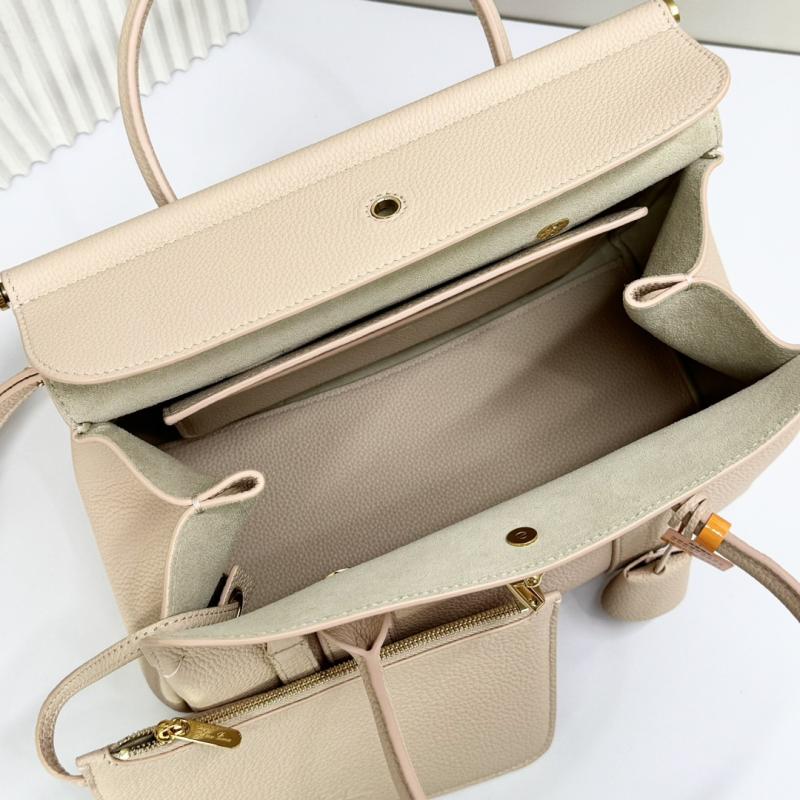 Loro Piana Loom bag L25 Cream FAO2680