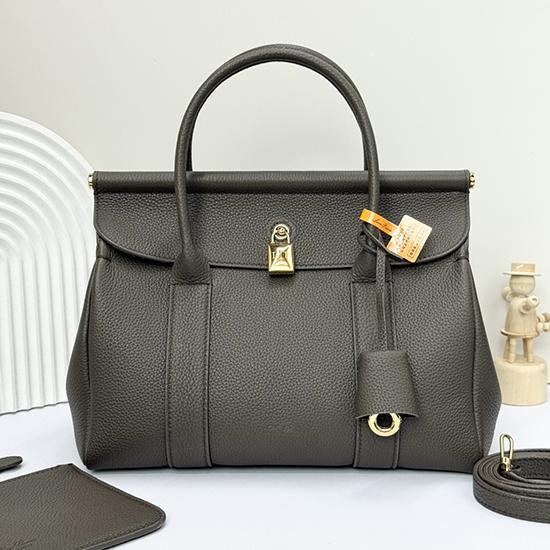 Loro Piana Loom bag L25 Dark Green FAO2680