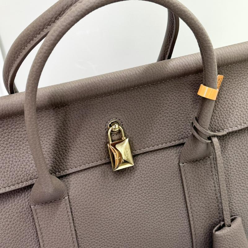 Loro Piana Loom bag L25 Grey FAO2680