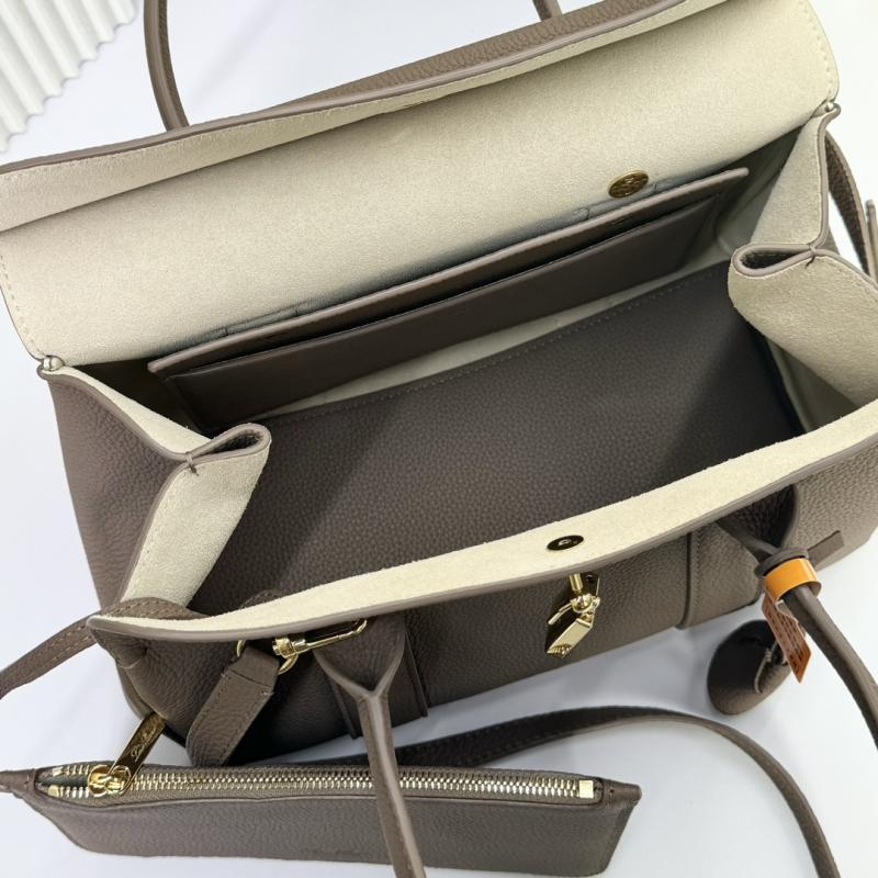 Loro Piana Loom bag L25 Grey FAO2680