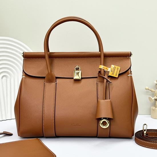 Loro Piana Loom bag L25 Tan FAO2130