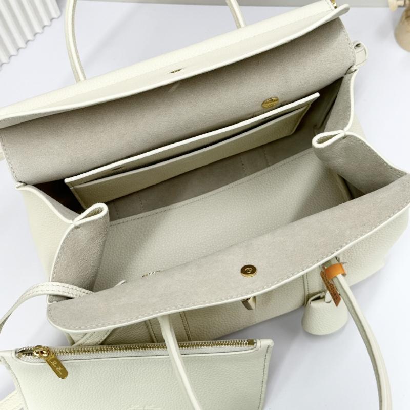 Loro Piana Loom bag L25 White FAO2680
