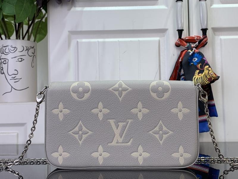 Louis Vuitton Felicie Pochette Grey M14227